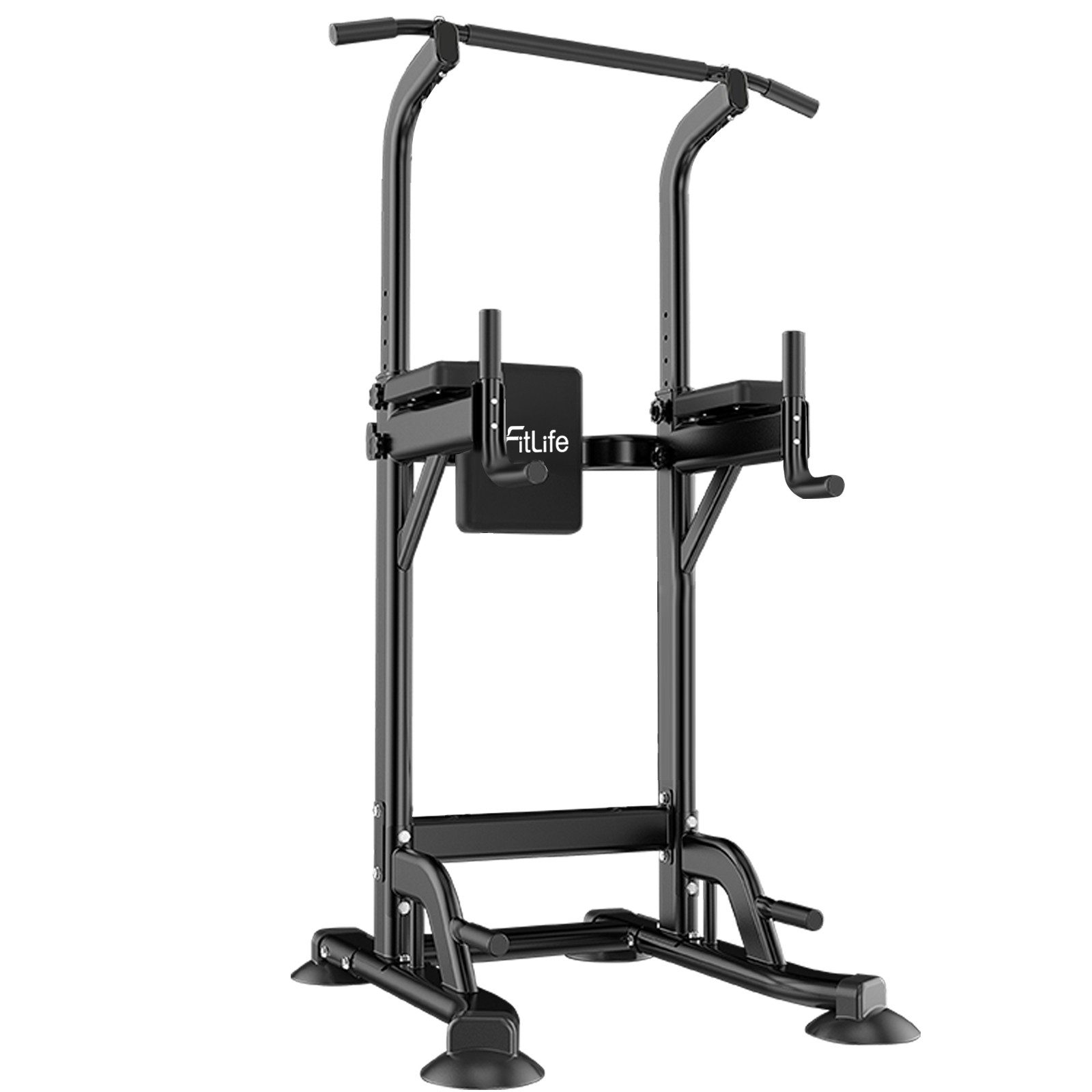 DH FITLIFE Kraftstation Power Tower Dip Station Kraftstation Kraftturm, Fitness Station, Power Rack for Home Gym