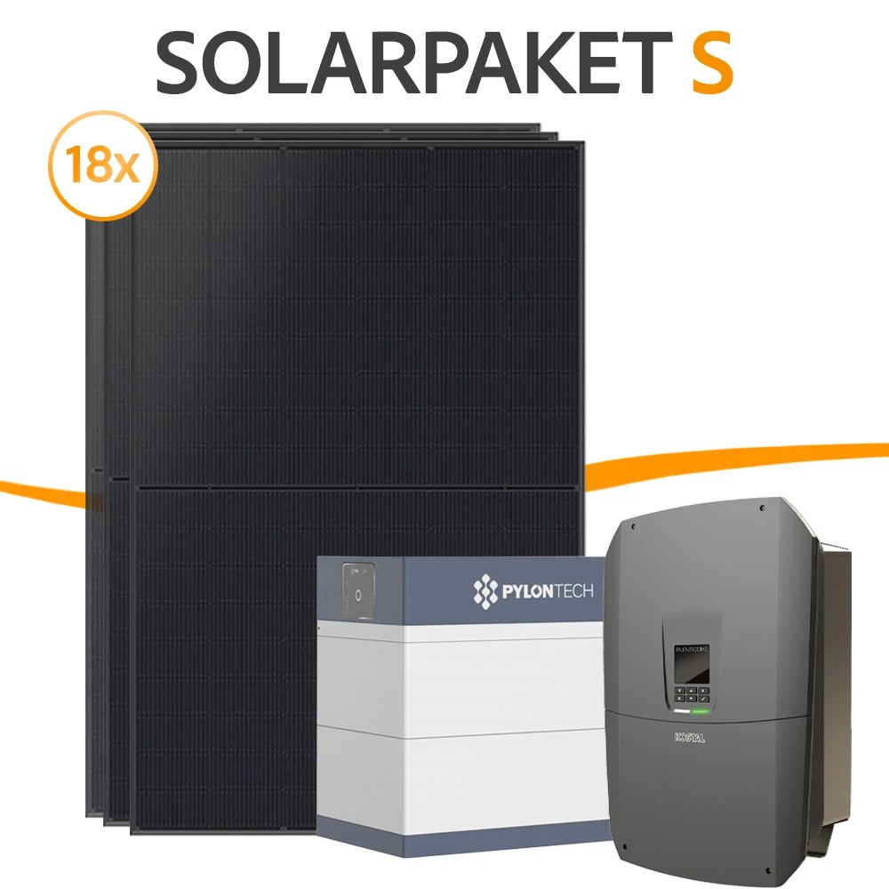 8 kWp Solarpaket S - Kostal + Trina Solar + Pylontech