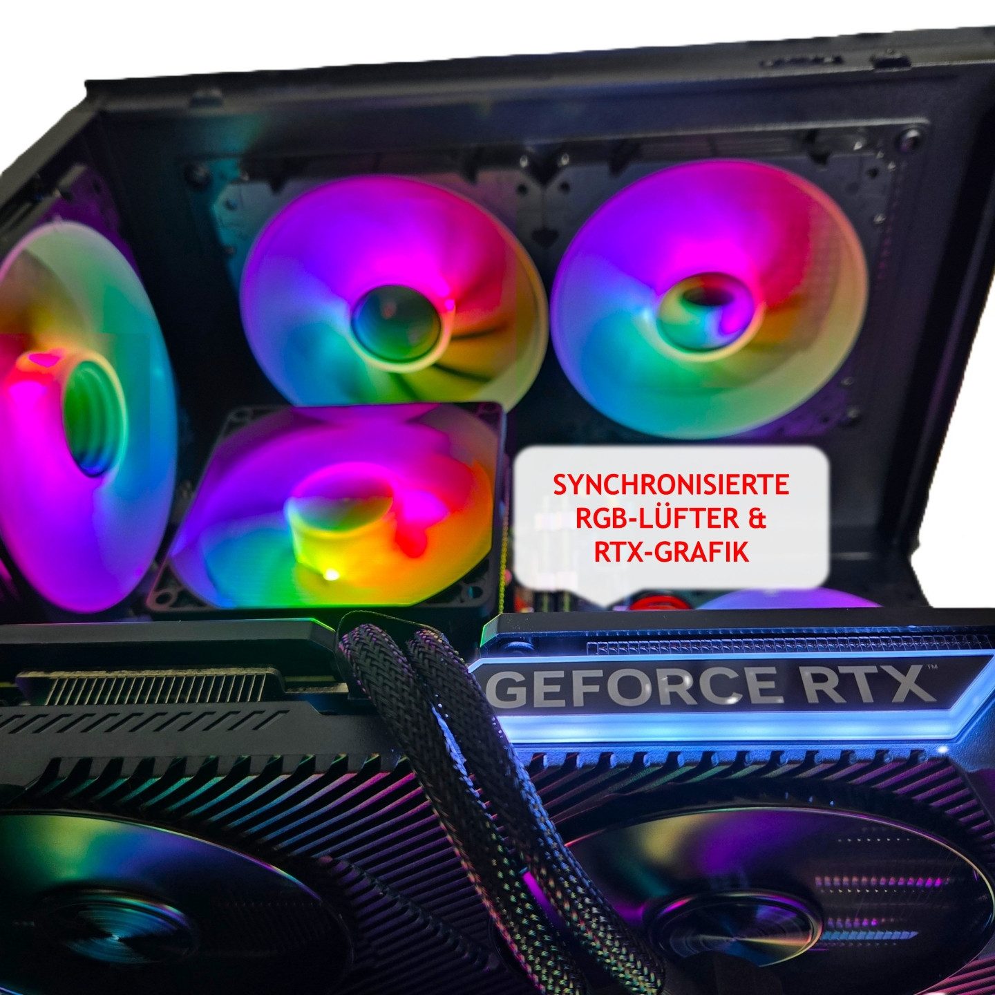 CHRONICLE Gaming PC NVIDIA RTX Intel 12 Core RGB Win 11 TPM 2.0 Gaming-PC