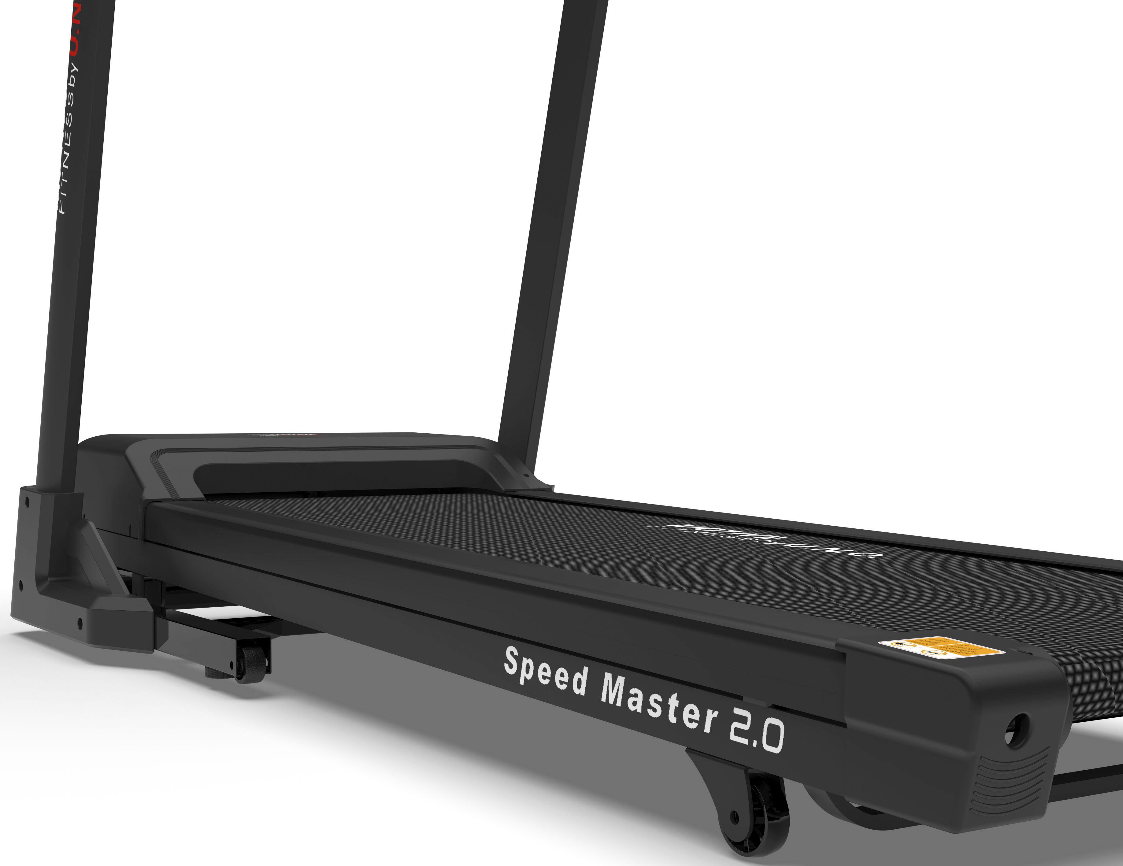 MOTIVE FITNESS BY U.N.O. Laufband Speedmaster 2.0 bis max. 16 km/h, klappbar, 120 kg max. Benutzergewicht