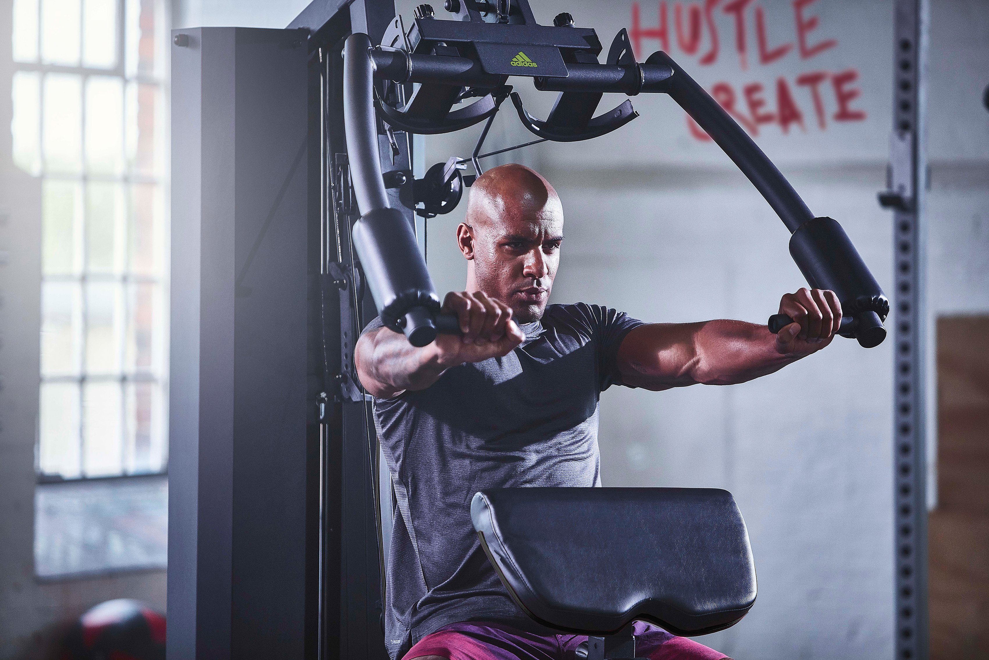 ADIDAS PERFORMANCE Kraftstation Home Gym max. Benutzergewicht 125 kg, max. Trainingsgewicht 99 kg