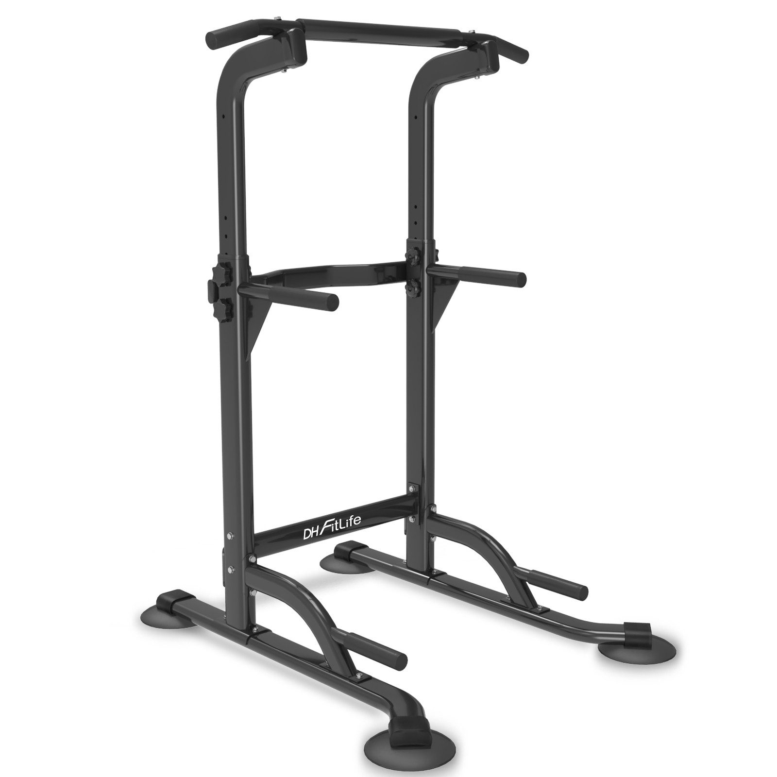 DH FITLIFE Kraftstation Power Tower Dip Station Power Rack for Home Gym. Krafttraining für Zuhause