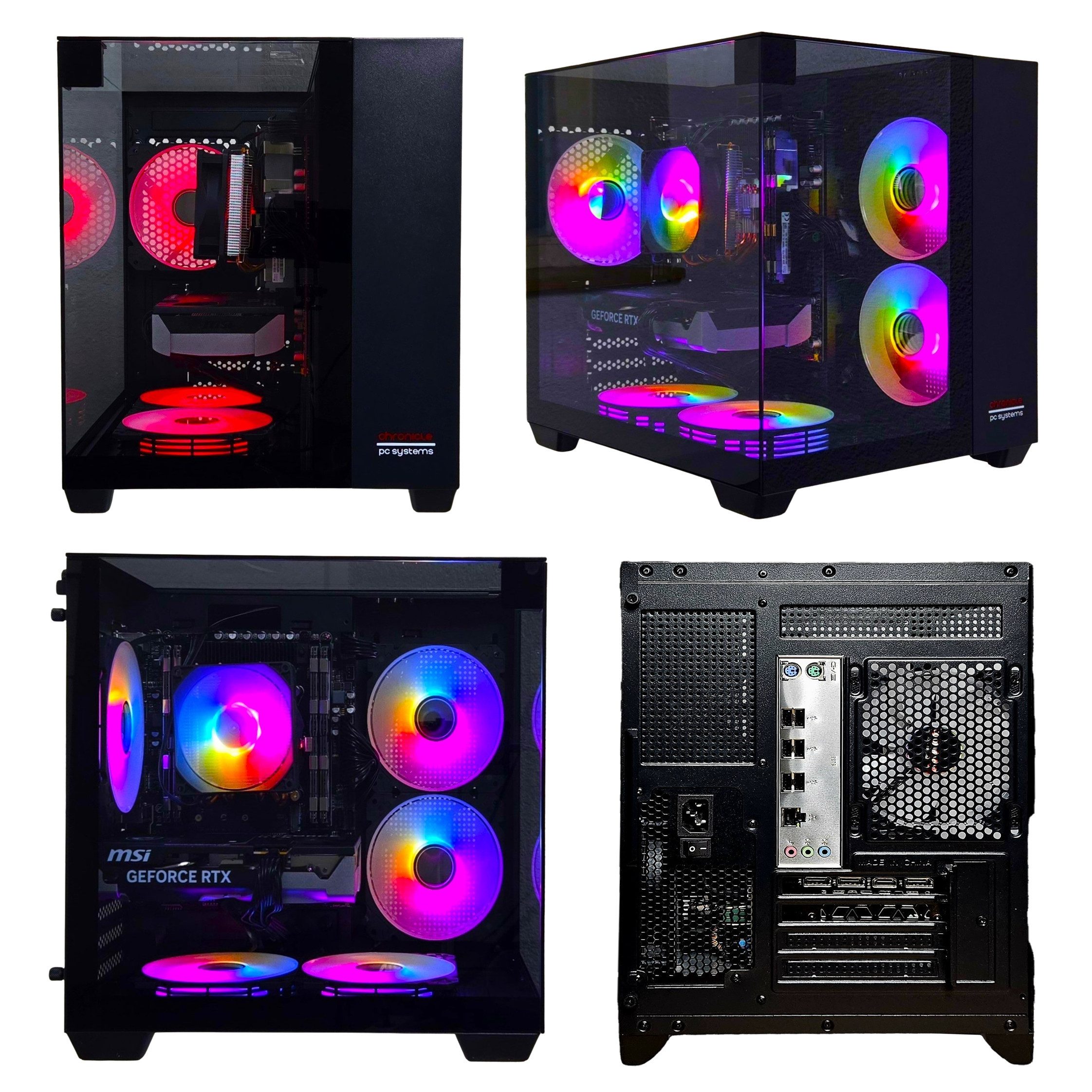 CHRONICLE Gaming PC NVIDIA RTX Intel 12 Core RGB Win 11 TPM 2.0 Gaming-PC