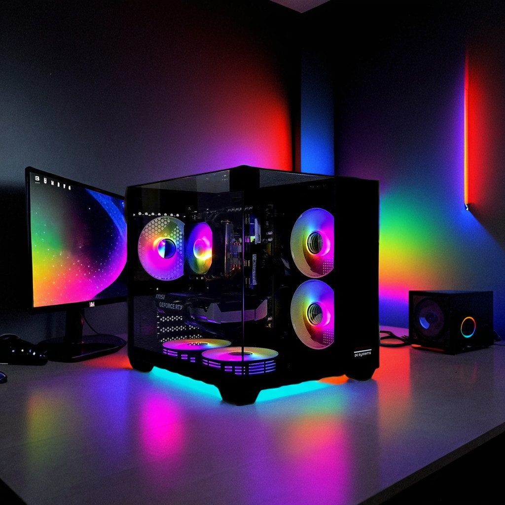 CHRONICLE Gaming PC NVIDIA RTX Intel 12 Core RGB Win 11 TPM 2.0 Gaming-PC